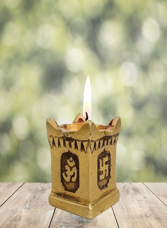 Mohan Jodero Tulsi Deepak Diya/Tulsi Diya/Tulsi Deepam/Oil Lamp for Pooja - Image 2